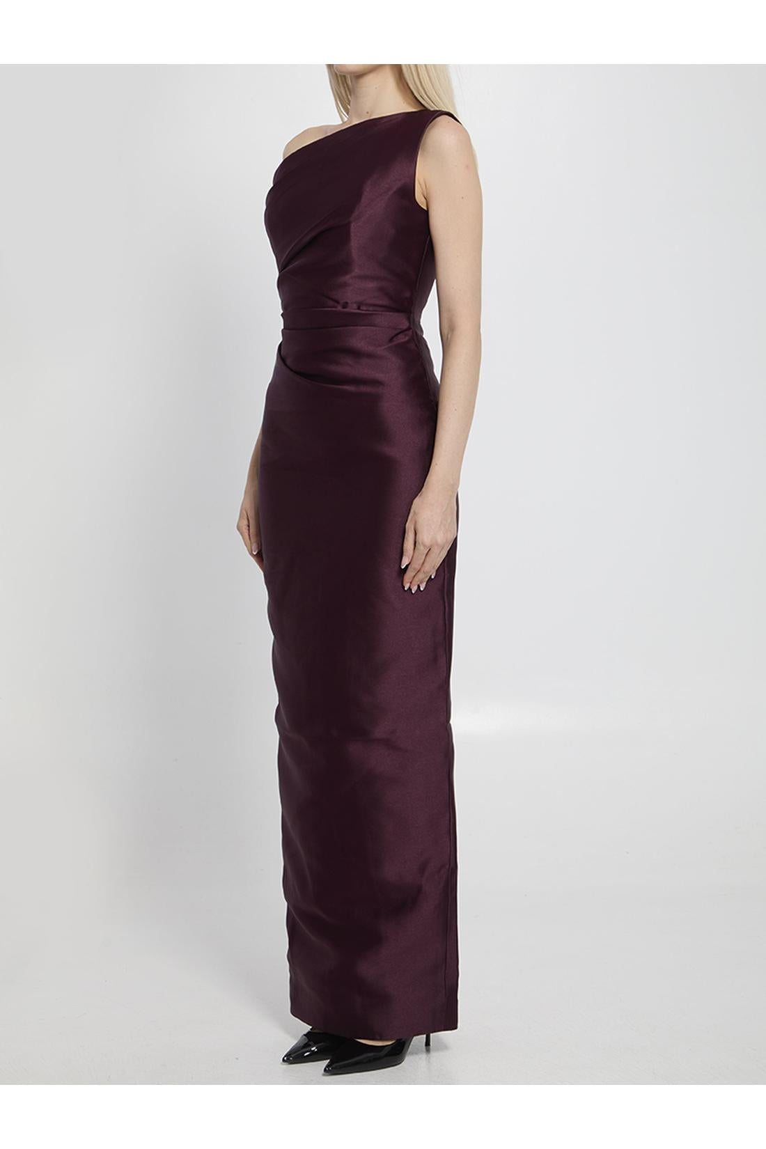 Solace London-OUTLET-SALE-Kira maxi dress-ARCHIVIST