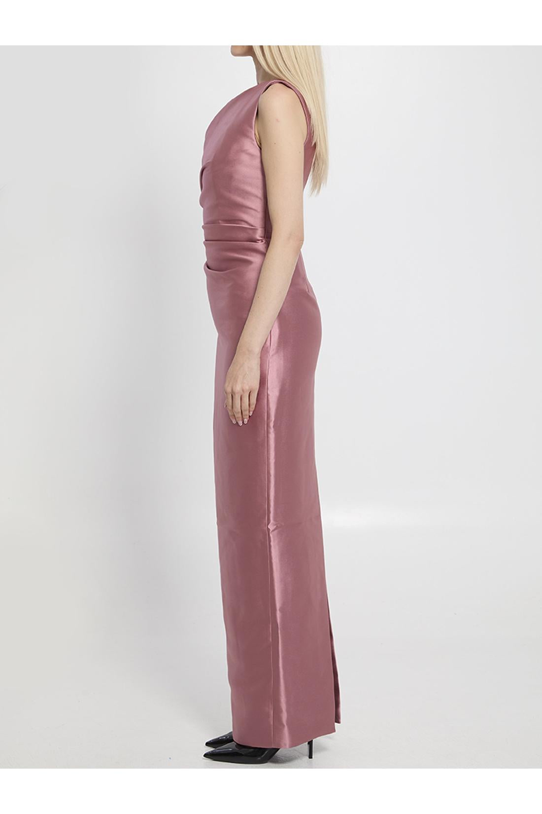Solace London-OUTLET-SALE-Kira maxi dress-ARCHIVIST