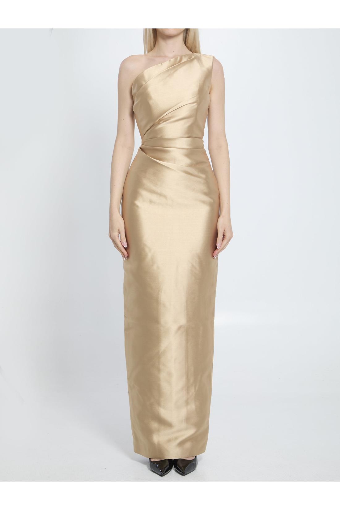 Solace London-OUTLET-SALE-Kira maxi dress-ARCHIVIST