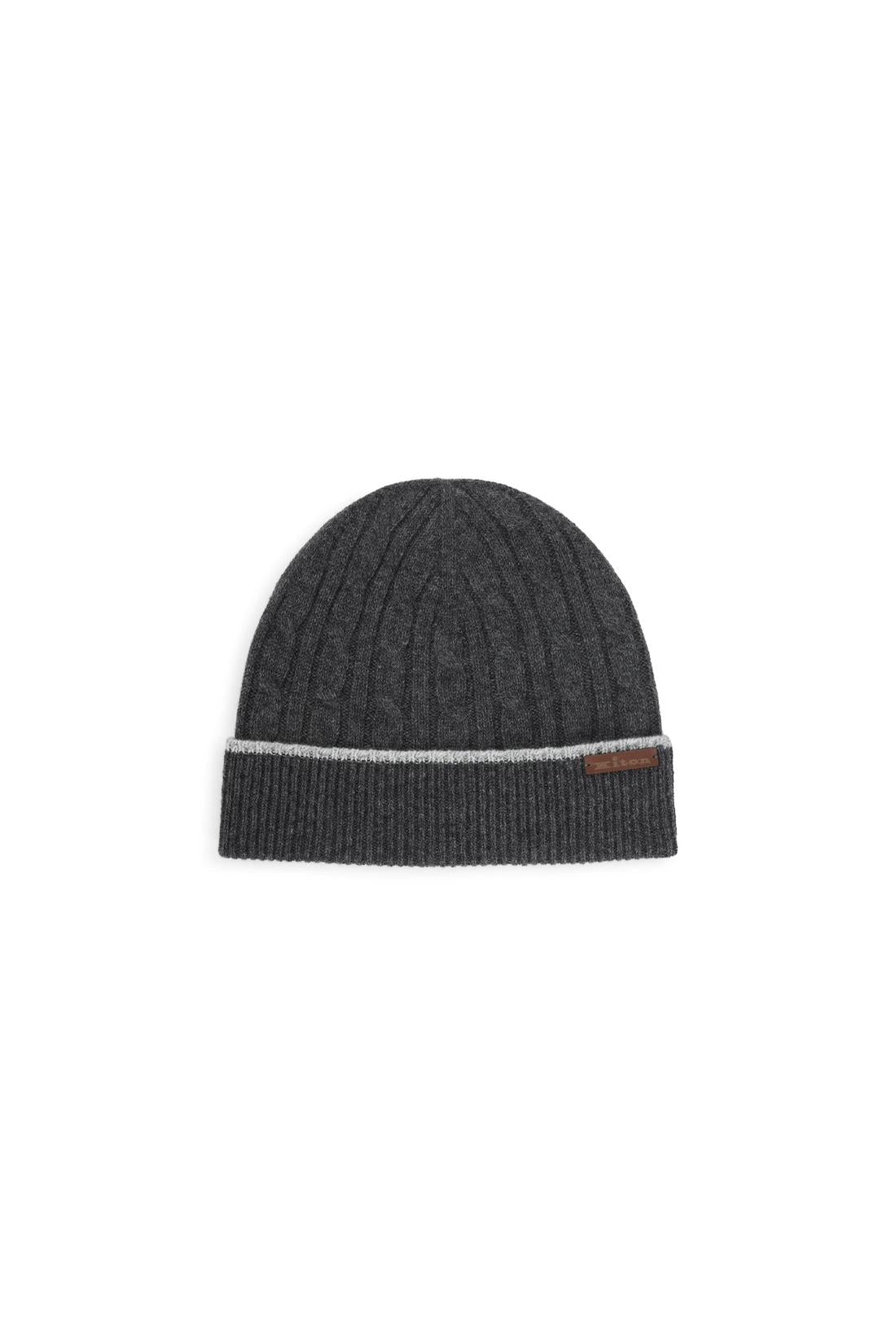 Kiton-OUTLET-SALE-Kiton Cable-Knit Beanie-ARCHIVIST