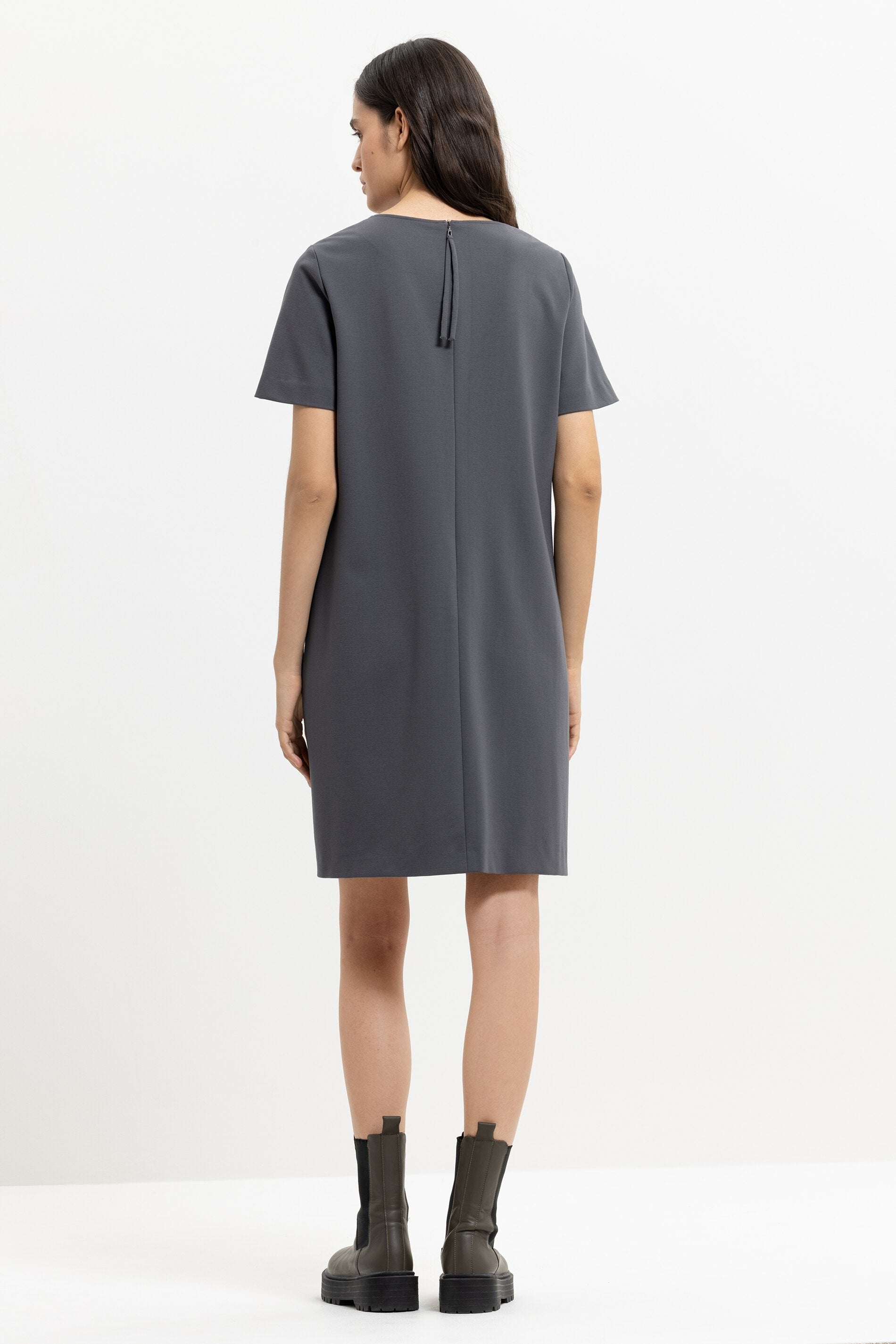 LUISA-CERANO-OUTLET-SALE-Kleid aus Punto-Milano-ARCHIVIST