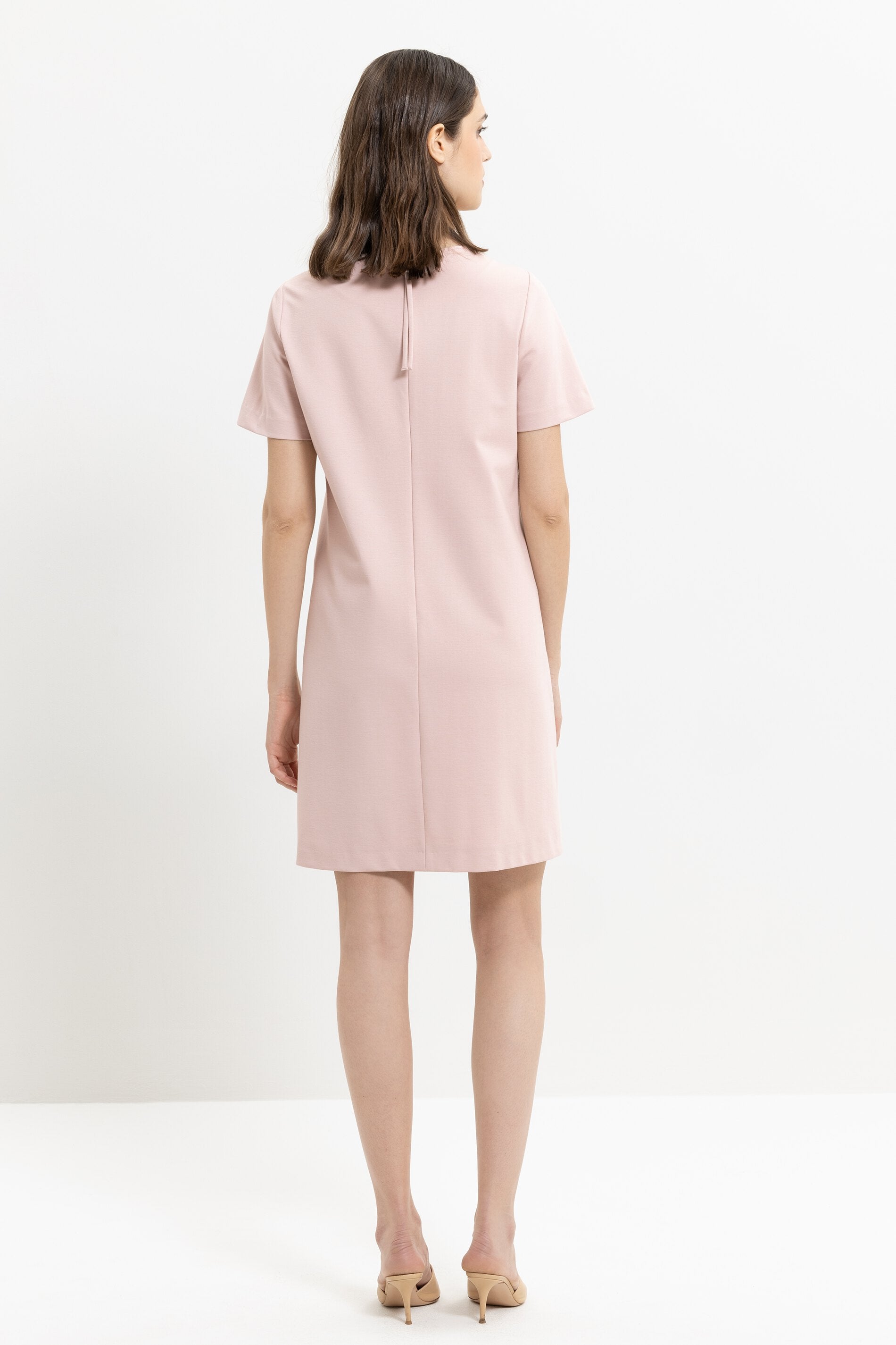 LUISA-CERANO-OUTLET-SALE-Kleid aus Punto-Milano-ARCHIVIST