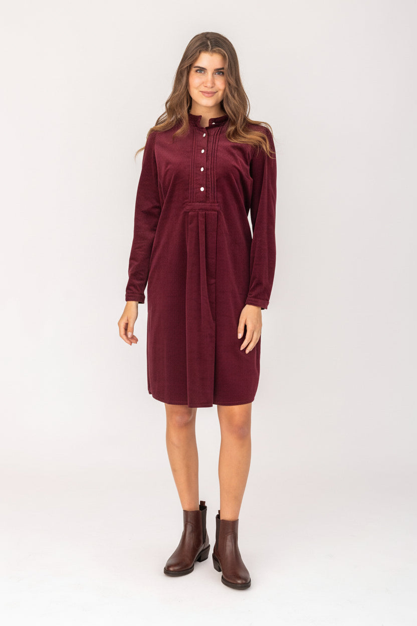 Damen Kleid Kleo-Kleider & Röcke-Felicitas-OUTLET-XS-kirsche-ARCHIVIST-ARCHIVE-SALE