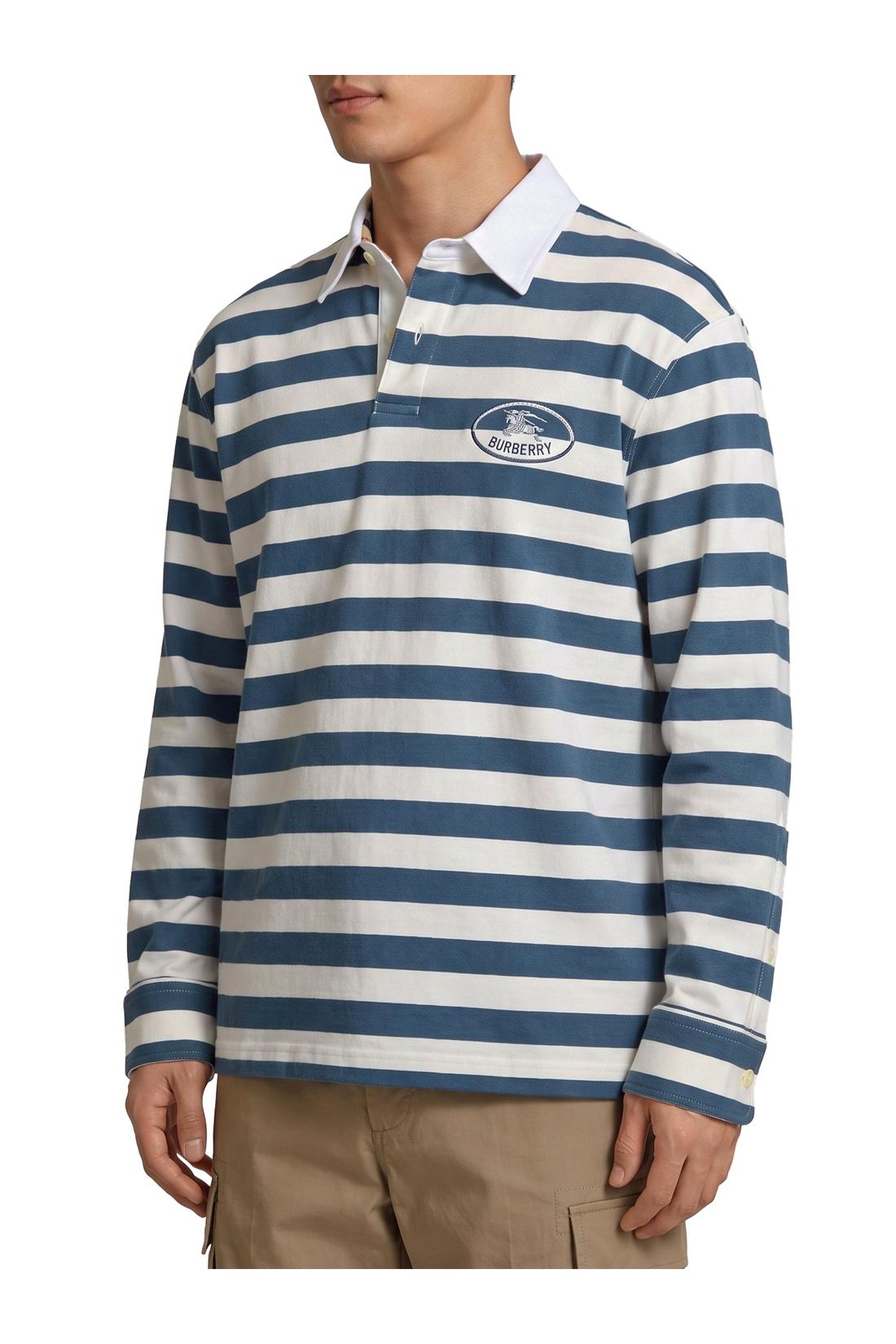 Burberry-OUTLET-SALE-Knight Stamp rugby shirt-ARCHIVIST