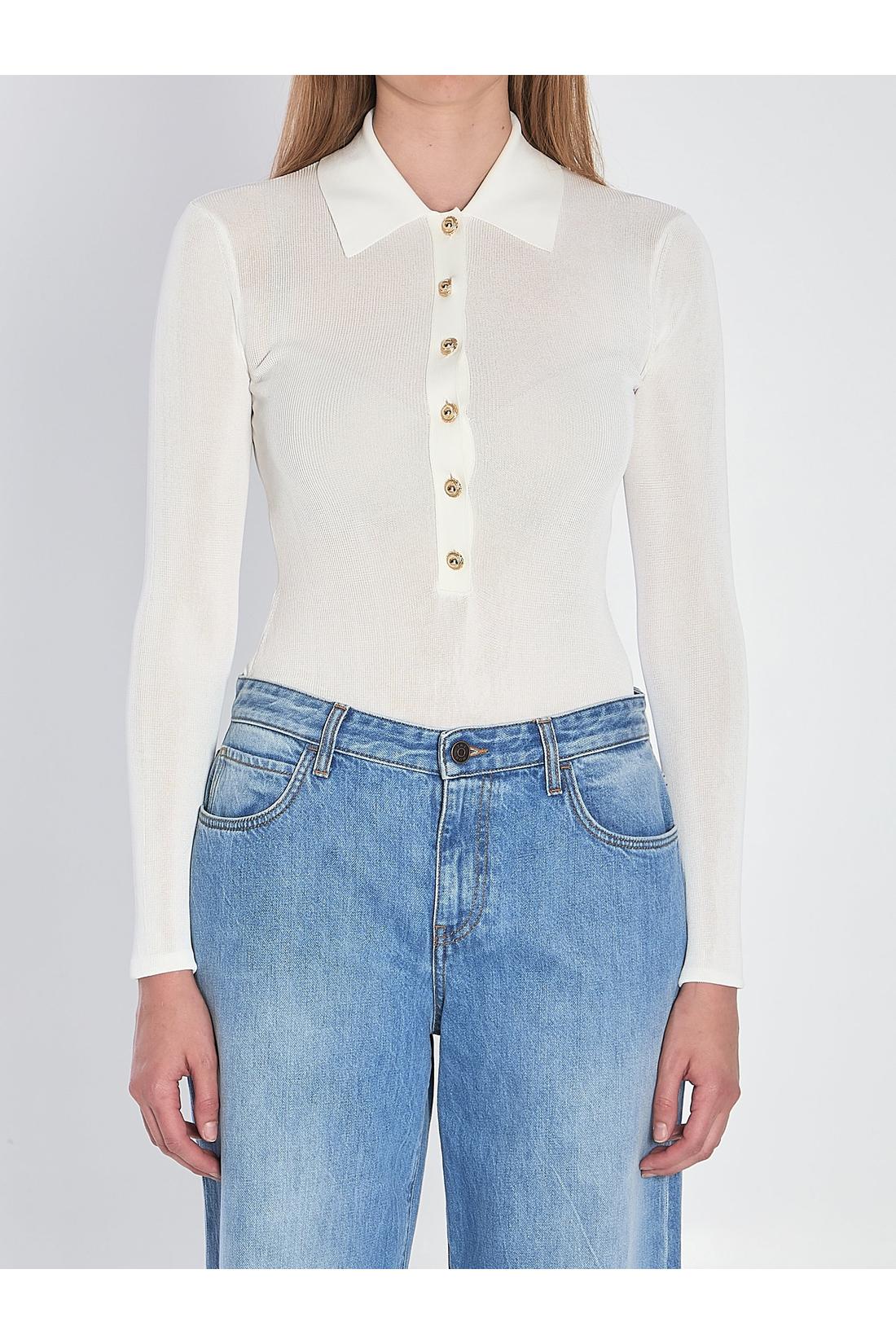 Self Portrait-OUTLET-SALE-Knit bodysuit-ARCHIVIST