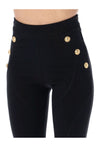 BALMAIN-OUTLET-SALE-Knit leggings with 6 buttons-ARCHIVIST