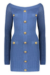 Balmain-OUTLET-SALE-Knit mini-dress-ARCHIVIST