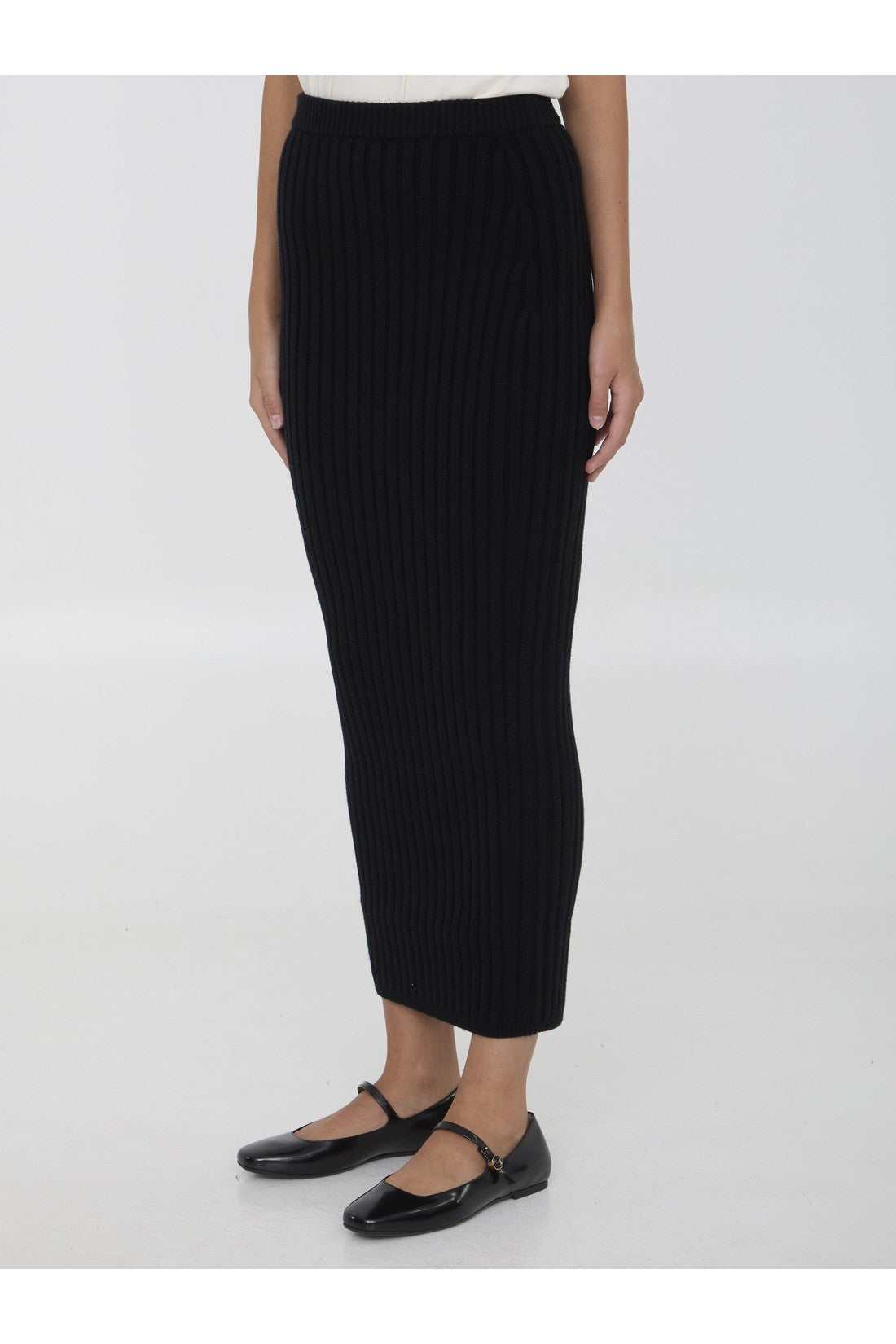 Max Mara-OUTLET-SALE-Knit pencil skirt-ARCHIVIST