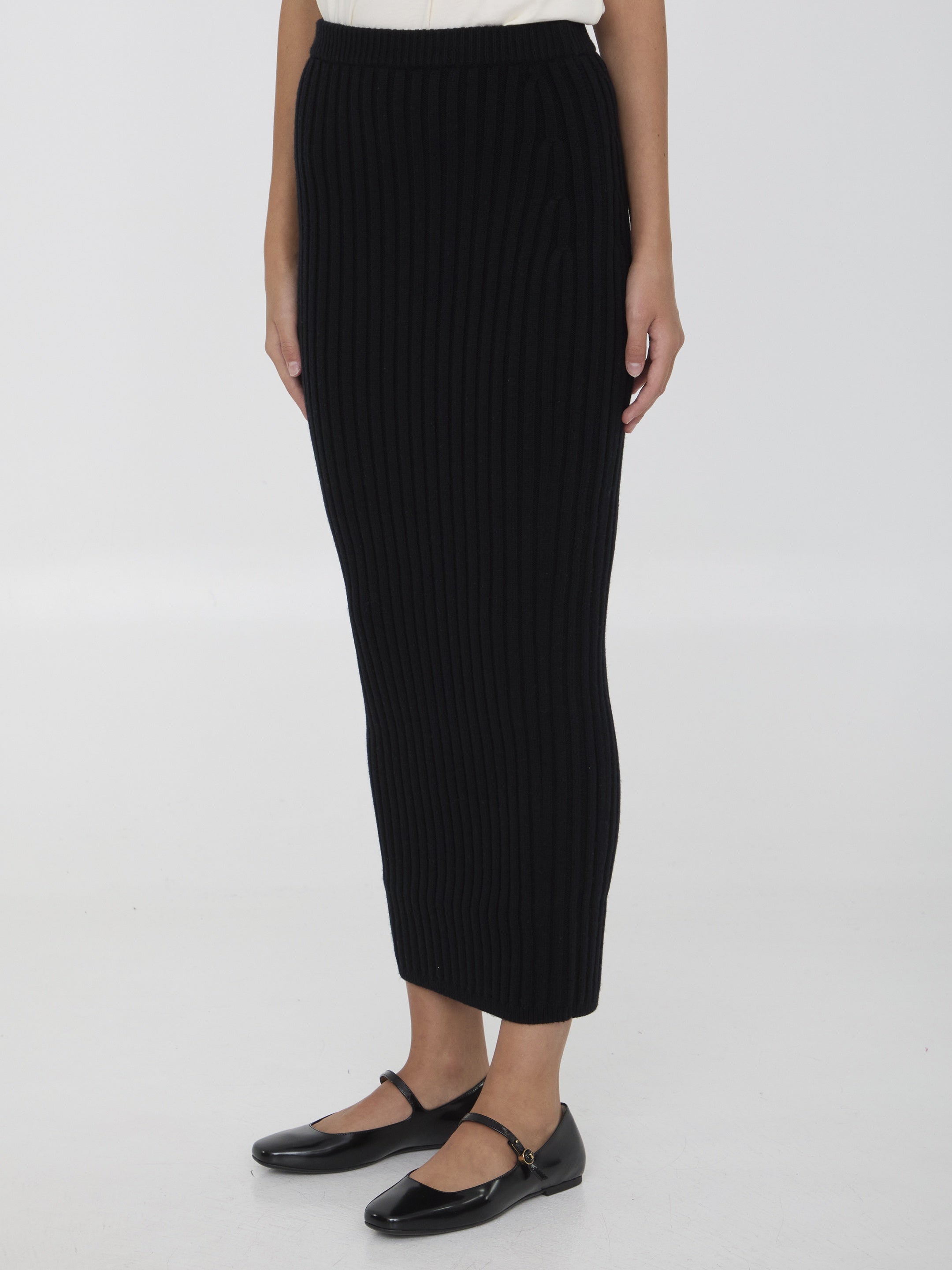 MAX MARA-OUTLET-SALE-Knit pencil skirt-ARCHIVIST