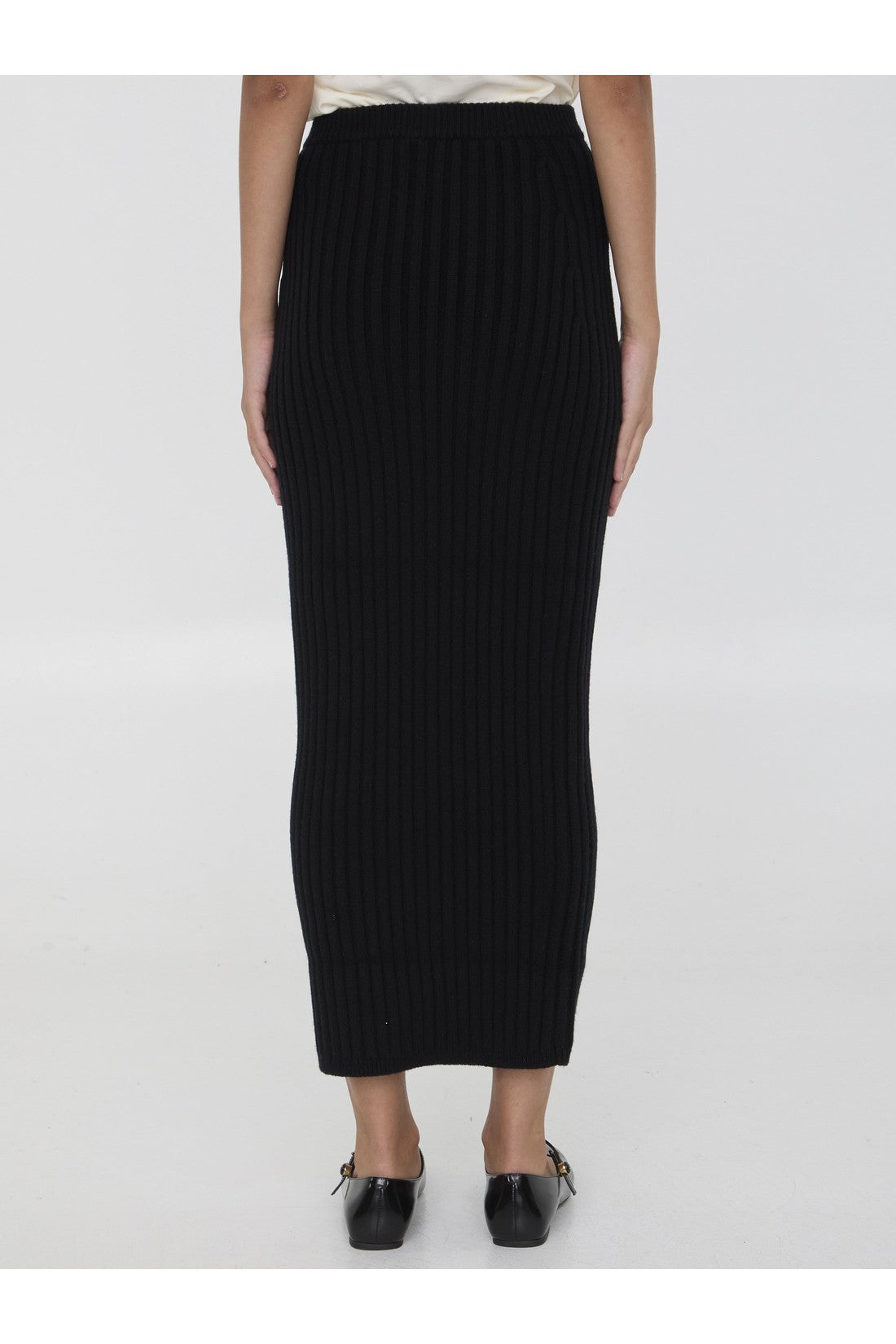 Max Mara-OUTLET-SALE-Knit pencil skirt-ARCHIVIST