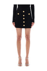 BALMAIN-OUTLET-SALE-Knit skirt with buttons-ARCHIVIST