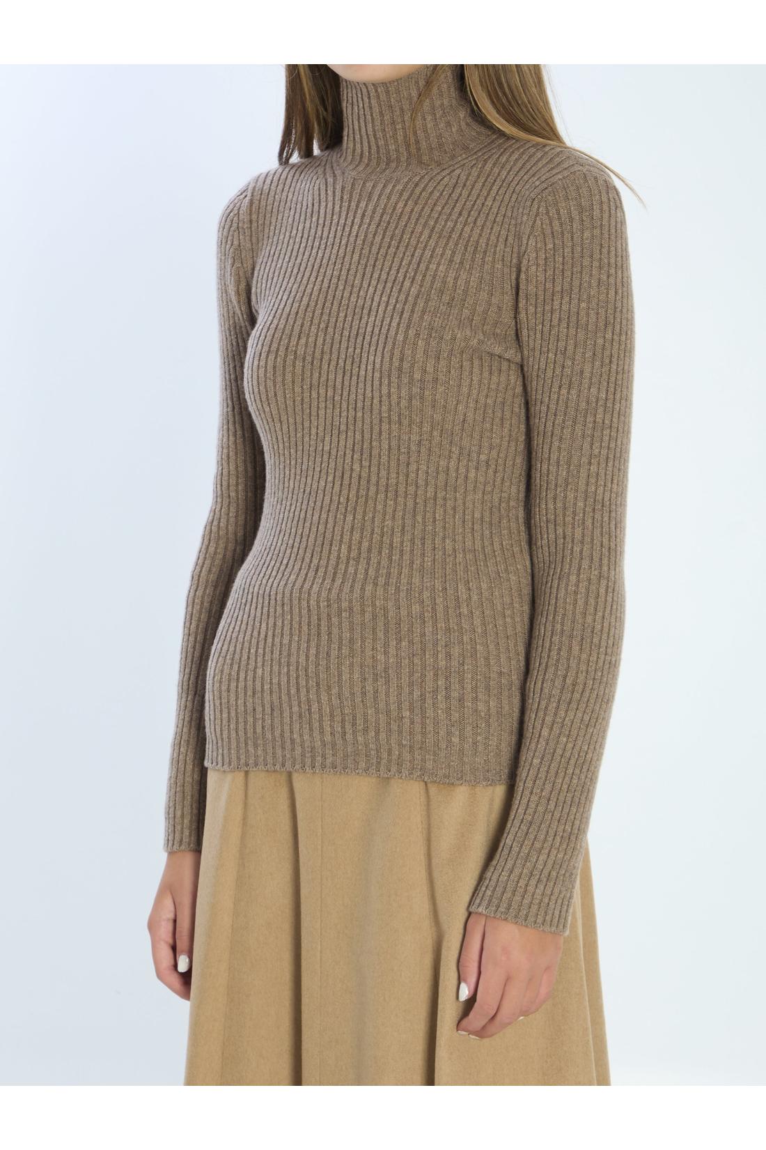 Max Mara-OUTLET-SALE-Knit top in wool and cashmere-ARCHIVIST