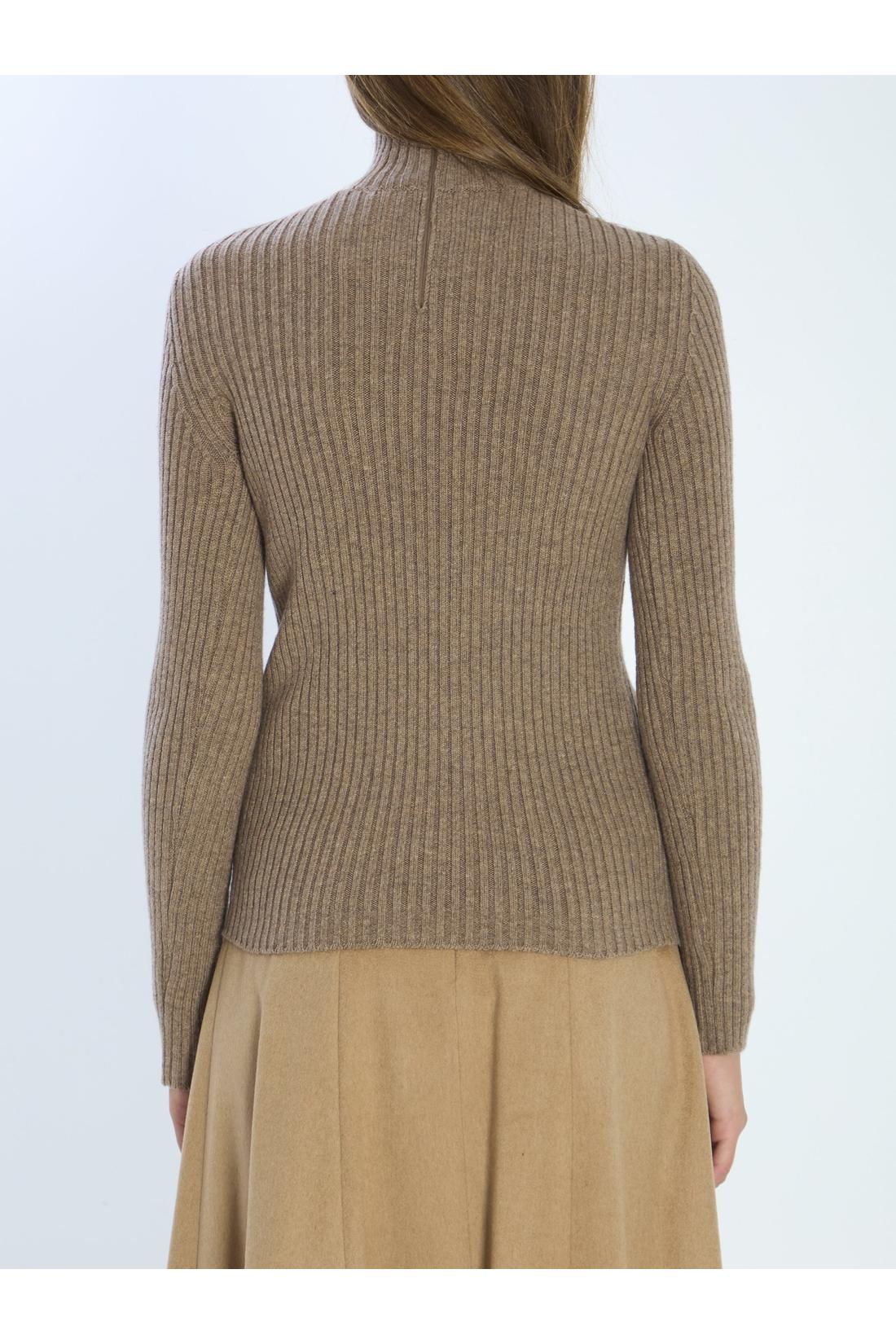 Max Mara-OUTLET-SALE-Knit top in wool and cashmere-ARCHIVIST