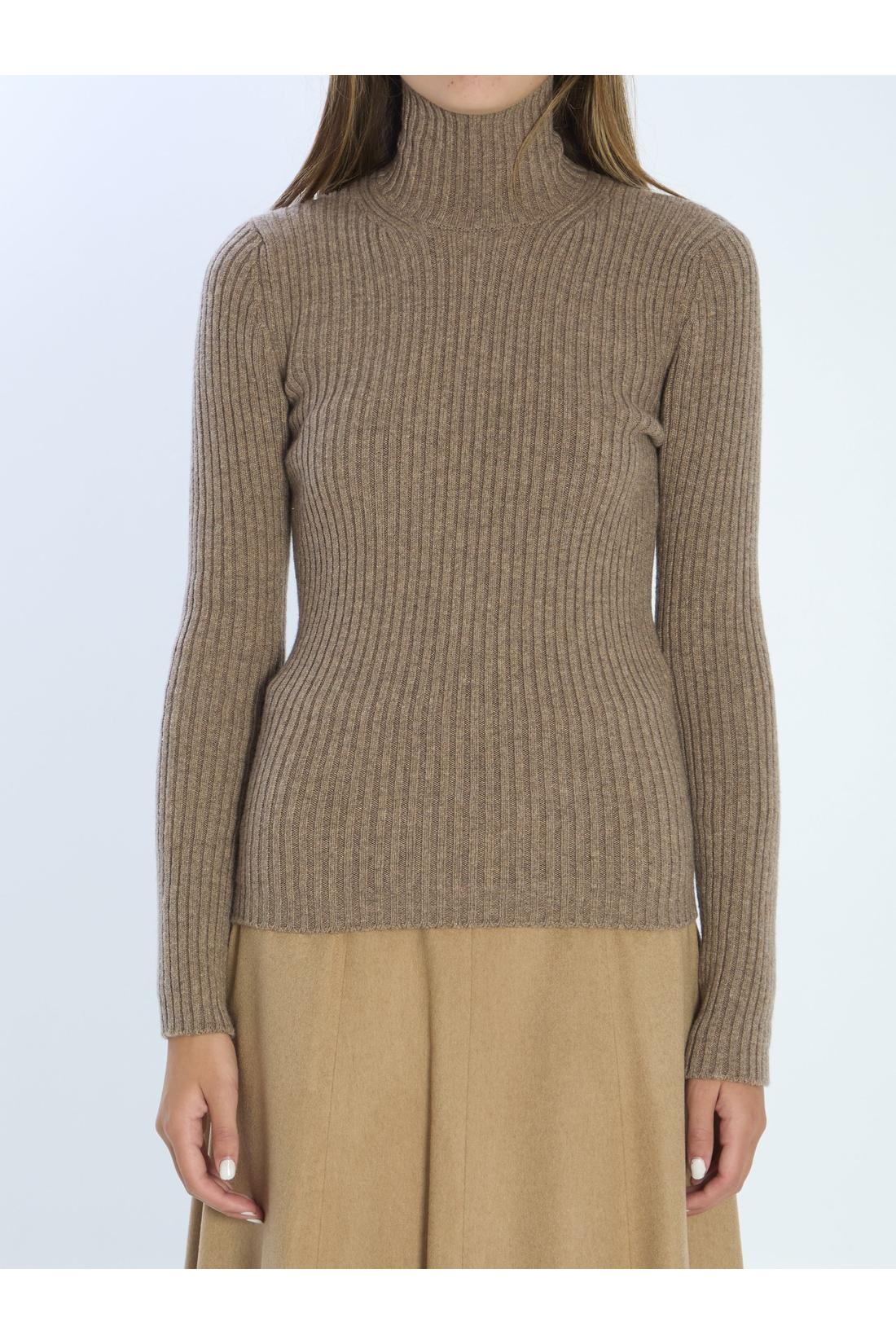 Max Mara-OUTLET-SALE-Knit top in wool and cashmere-ARCHIVIST
