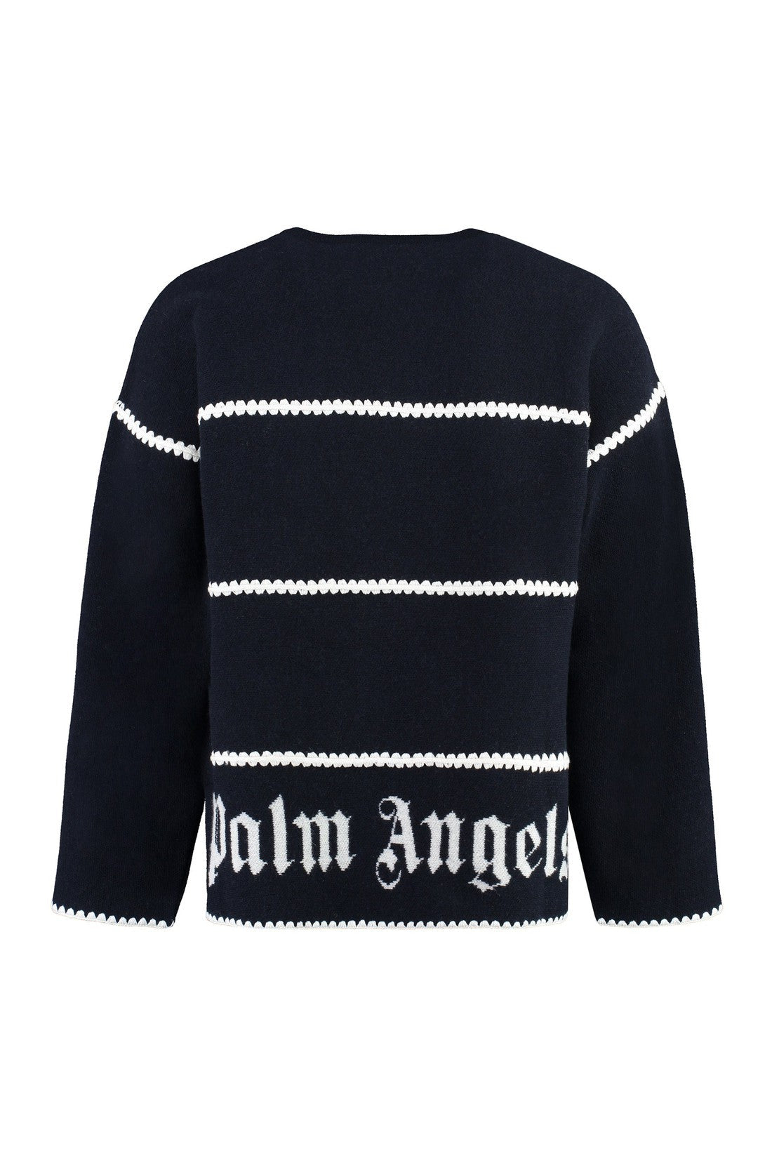 Palm Angels-OUTLET-SALE-Knit wool blend pullover-ARCHIVIST