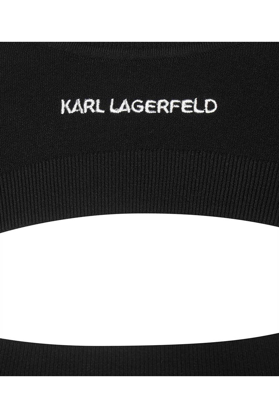 Karl Lagerfeld-OUTLET-SALE-Knitted T-shirt-ARCHIVIST