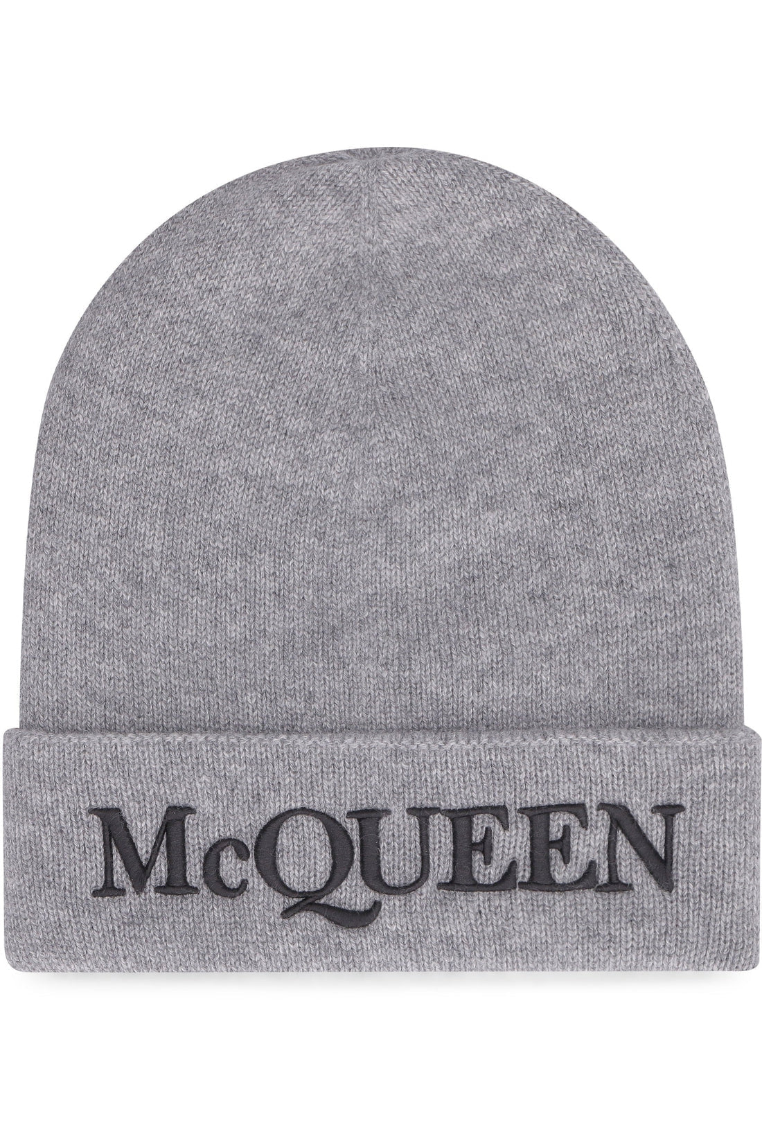 Alexander McQueen-OUTLET-SALE-Knitted beanie hat-ARCHIVIST