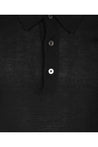 Tom Ford-OUTLET-SALE-Knitted cashmere-silk blend polo shirt-ARCHIVIST