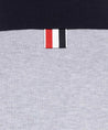 Thom Browne-OUTLET-SALE-Knitted cotton polo shirt-ARCHIVIST