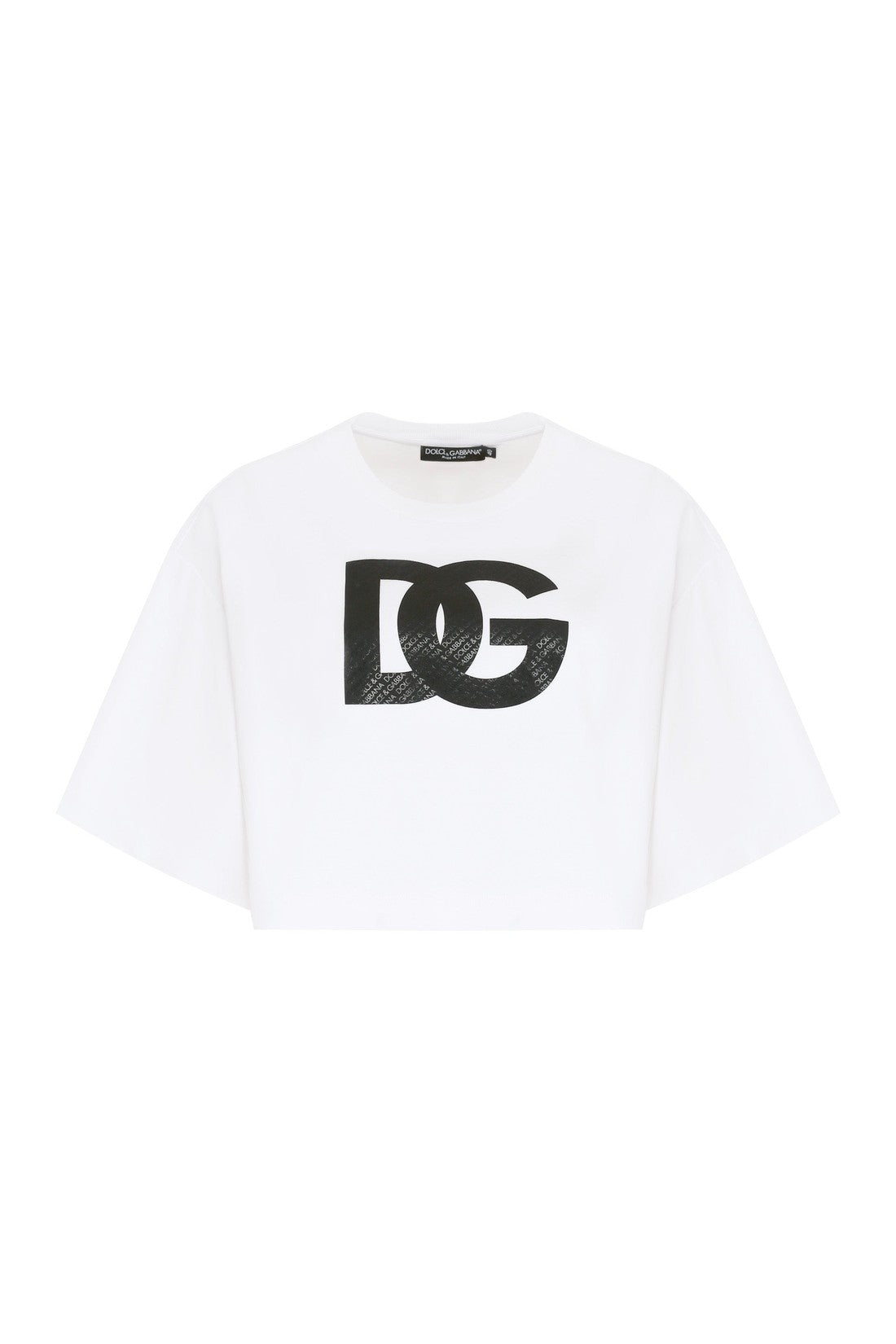 Dolce & Gabbana-OUTLET-SALE-Knitted crop top-ARCHIVIST