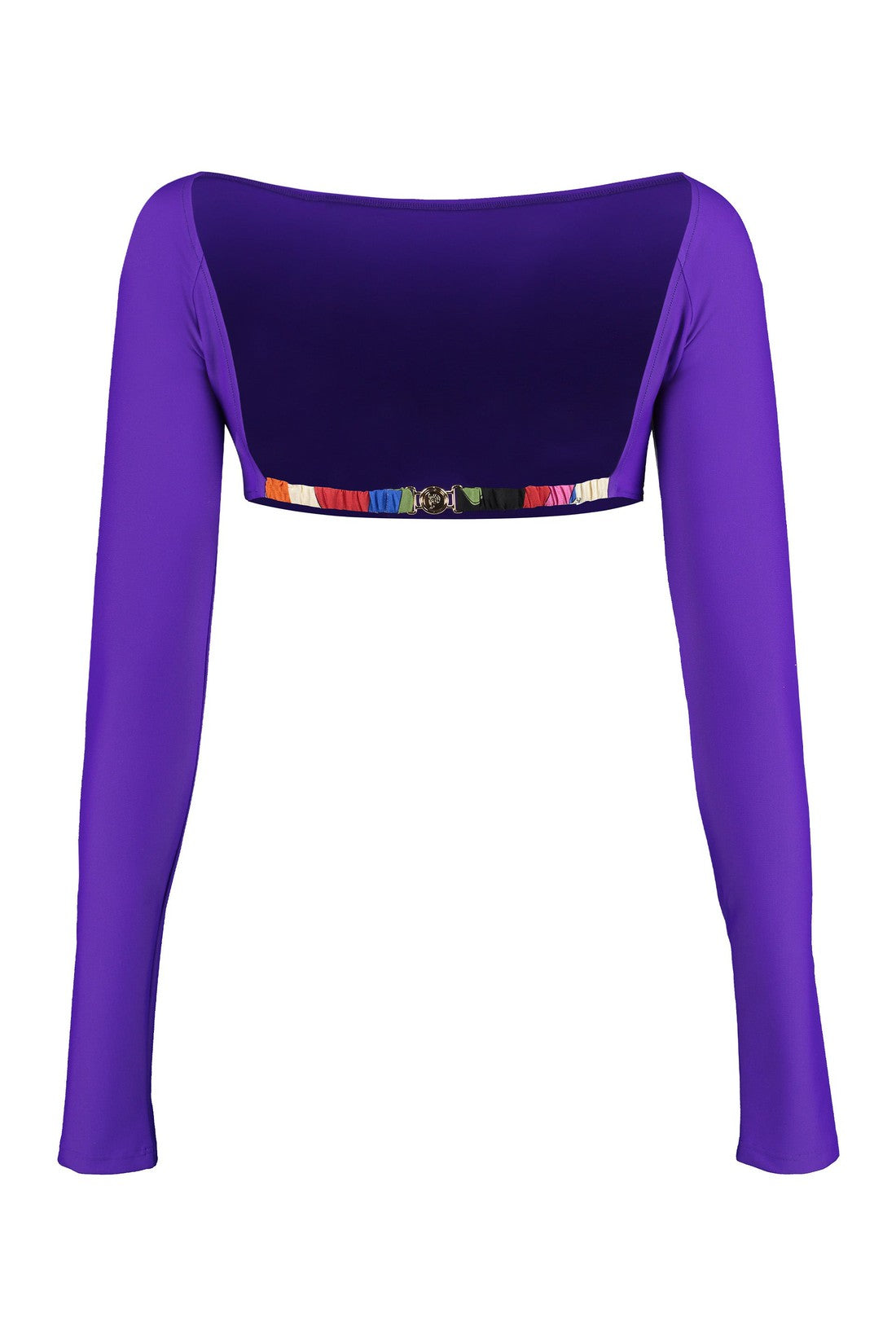 Emilio Pucci-OUTLET-SALE-Knitted crop top-ARCHIVIST