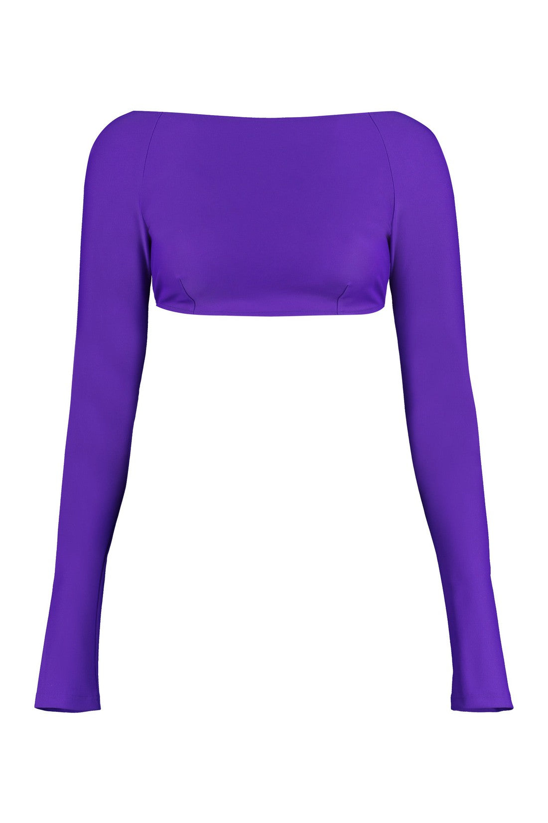 Emilio Pucci-OUTLET-SALE-Knitted crop top-ARCHIVIST