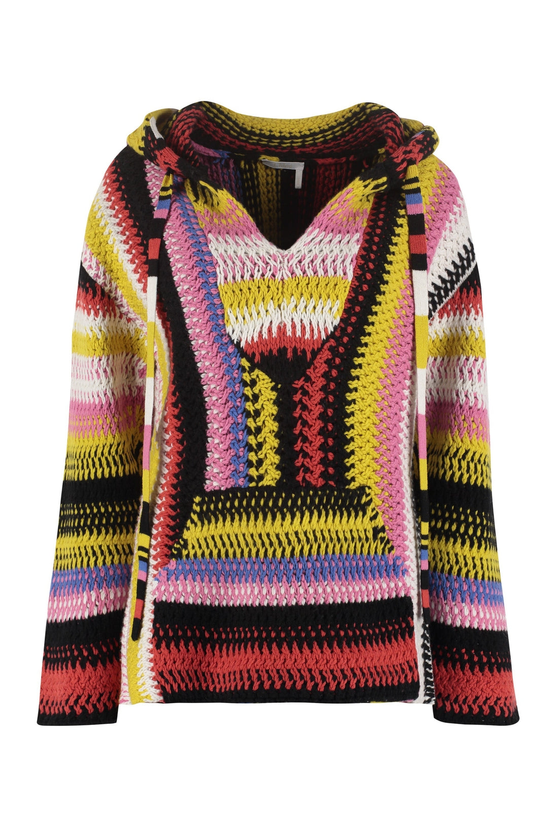 Chloé-OUTLET-SALE-Knitted hoodie-ARCHIVIST