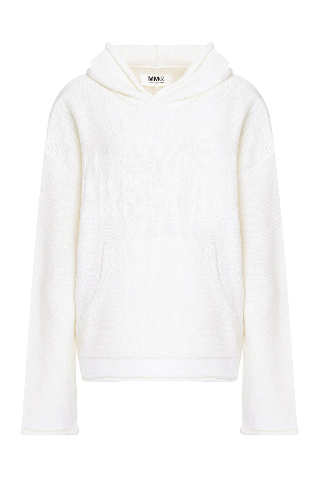 MM6 Maison Margiela-OUTLET-SALE-Knitted hoodie-ARCHIVIST