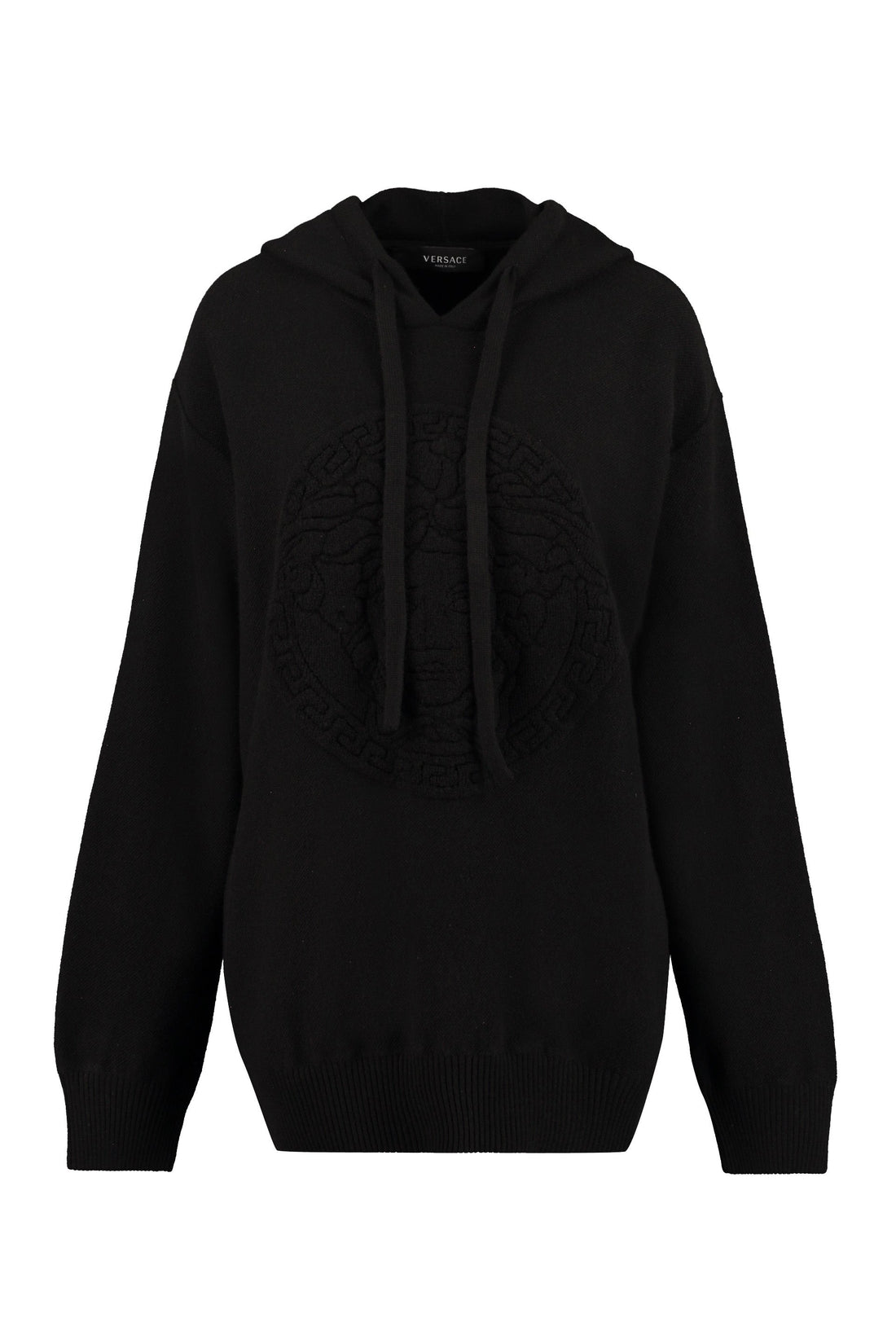 Versace-OUTLET-SALE-Knitted hoodie-ARCHIVIST