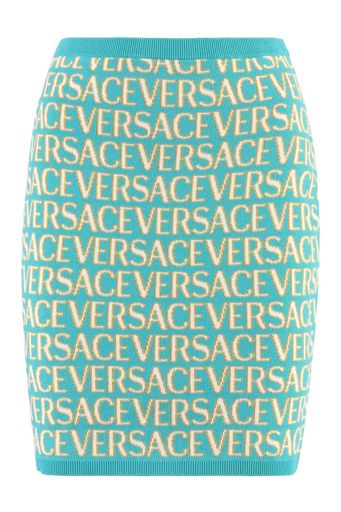 Versace-OUTLET-SALE-Knitted mini skirt-ARCHIVIST