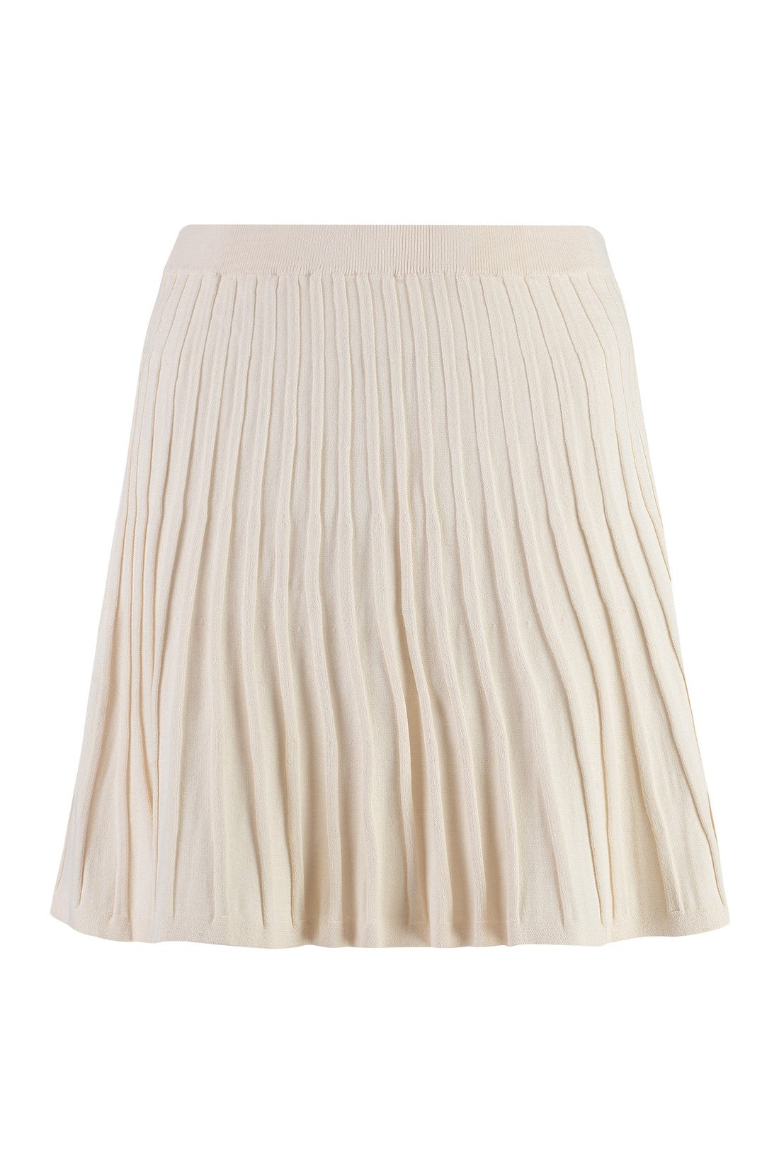 Yves Salomon-OUTLET-SALE-Knitted mini skirt-ARCHIVIST