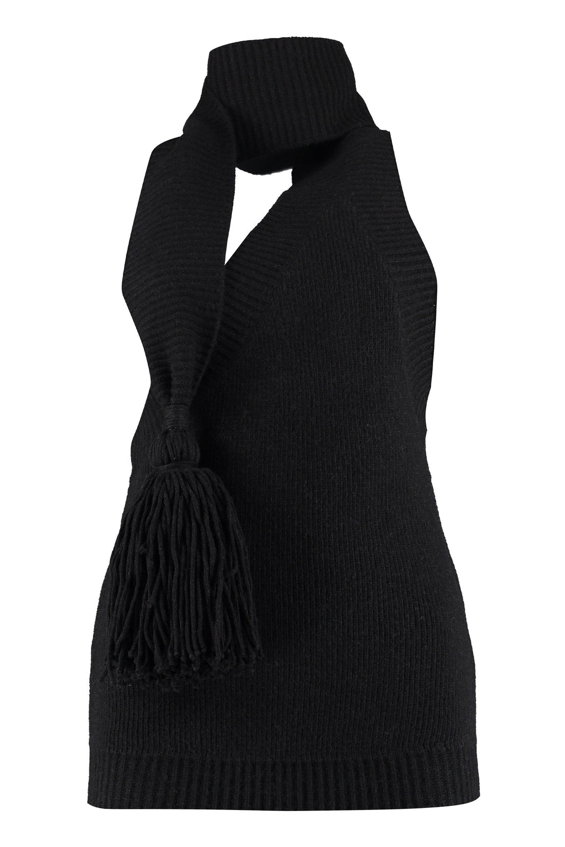 Bottega Veneta-OUTLET-SALE-Knitted one-shoulder top-ARCHIVIST