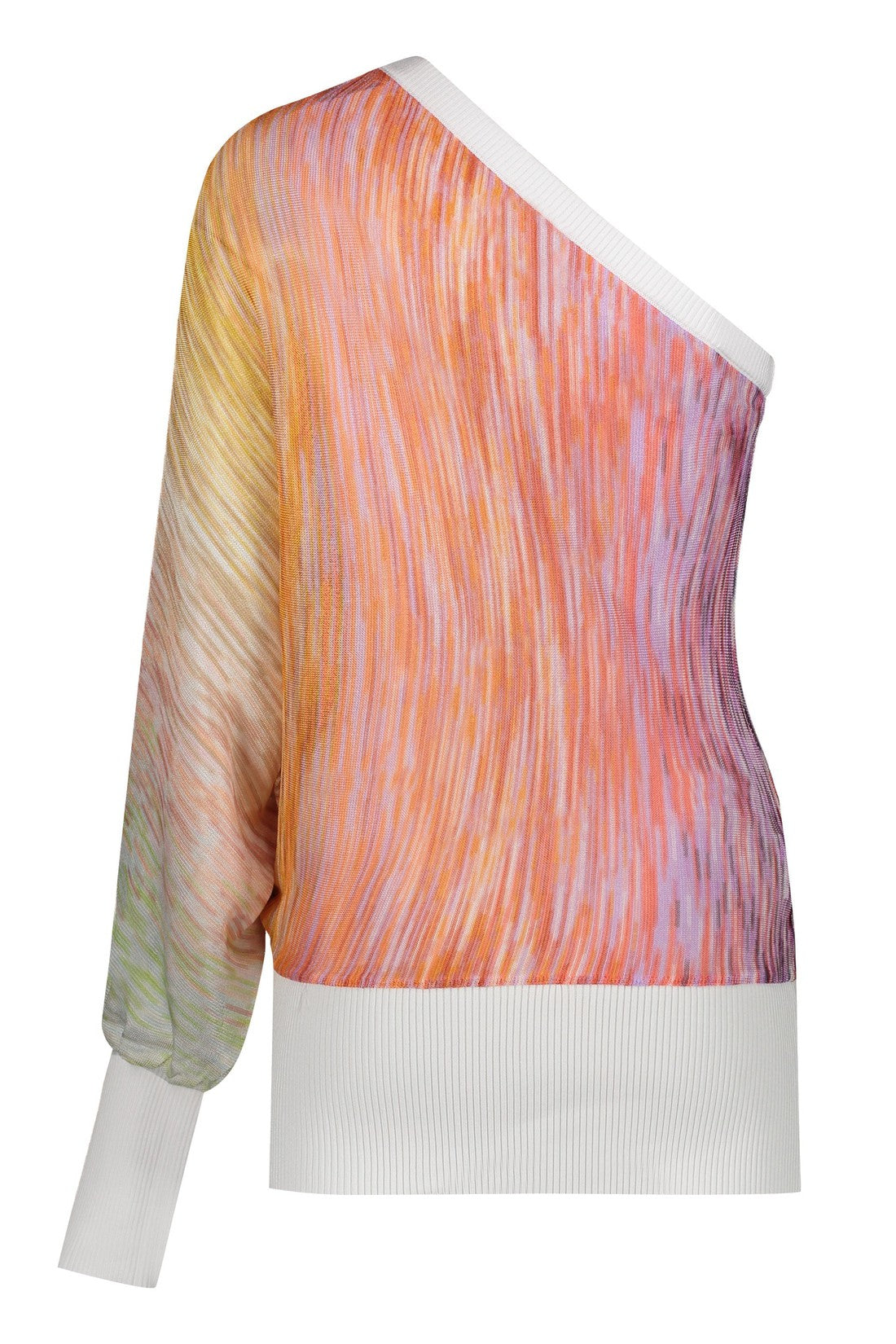 Missoni-OUTLET-SALE-Knitted one-shoulder top-ARCHIVIST