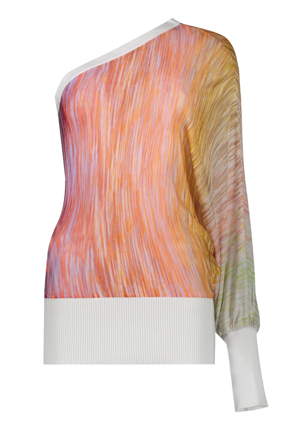 Missoni-OUTLET-SALE-Knitted one-shoulder top-ARCHIVIST