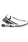 Dolce & Gabbana-OUTLET-SALE-Knitted slip-on sneakers-ARCHIVIST