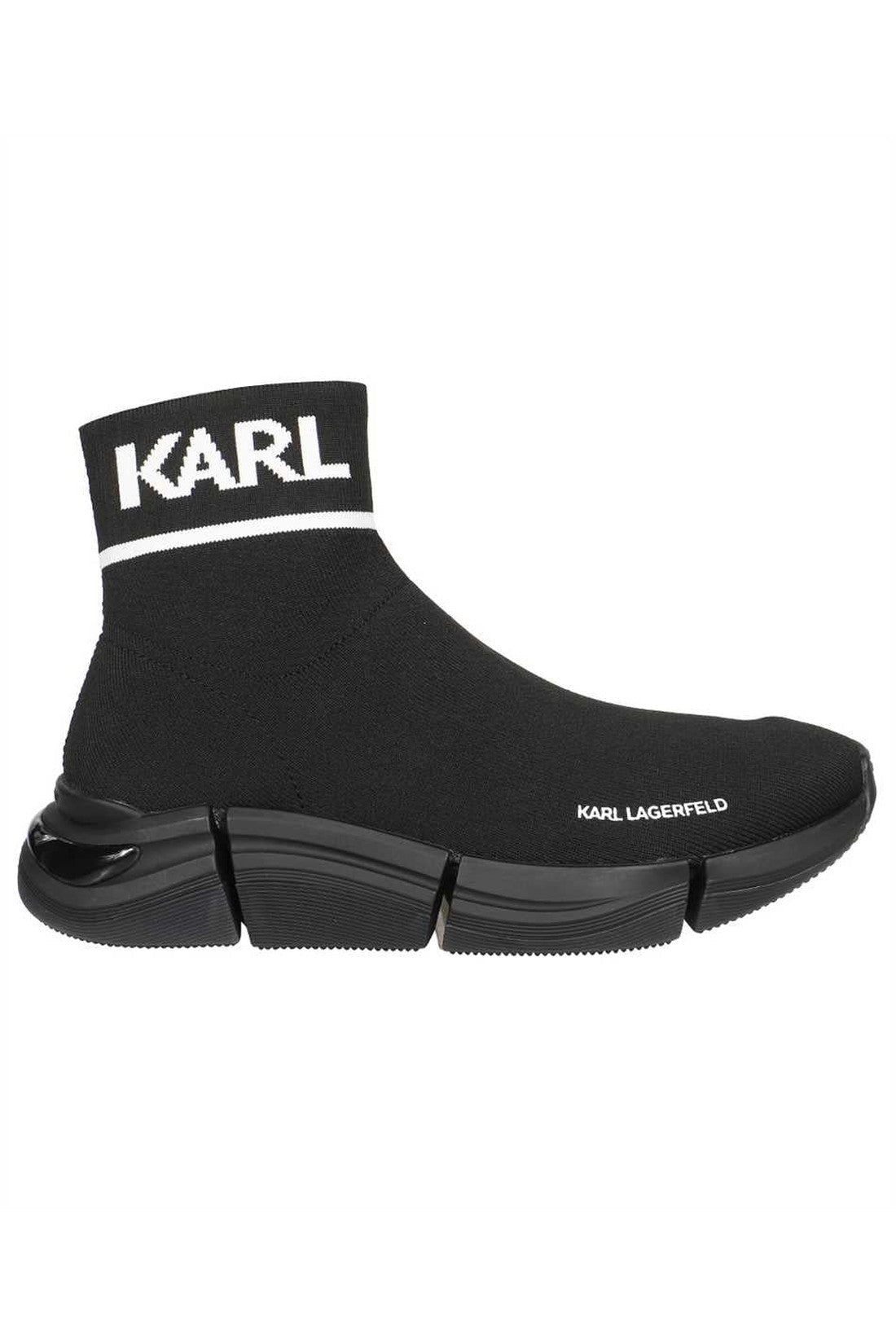 Karl Lagerfeld-OUTLET-SALE-Knitted sock-sneakers-ARCHIVIST