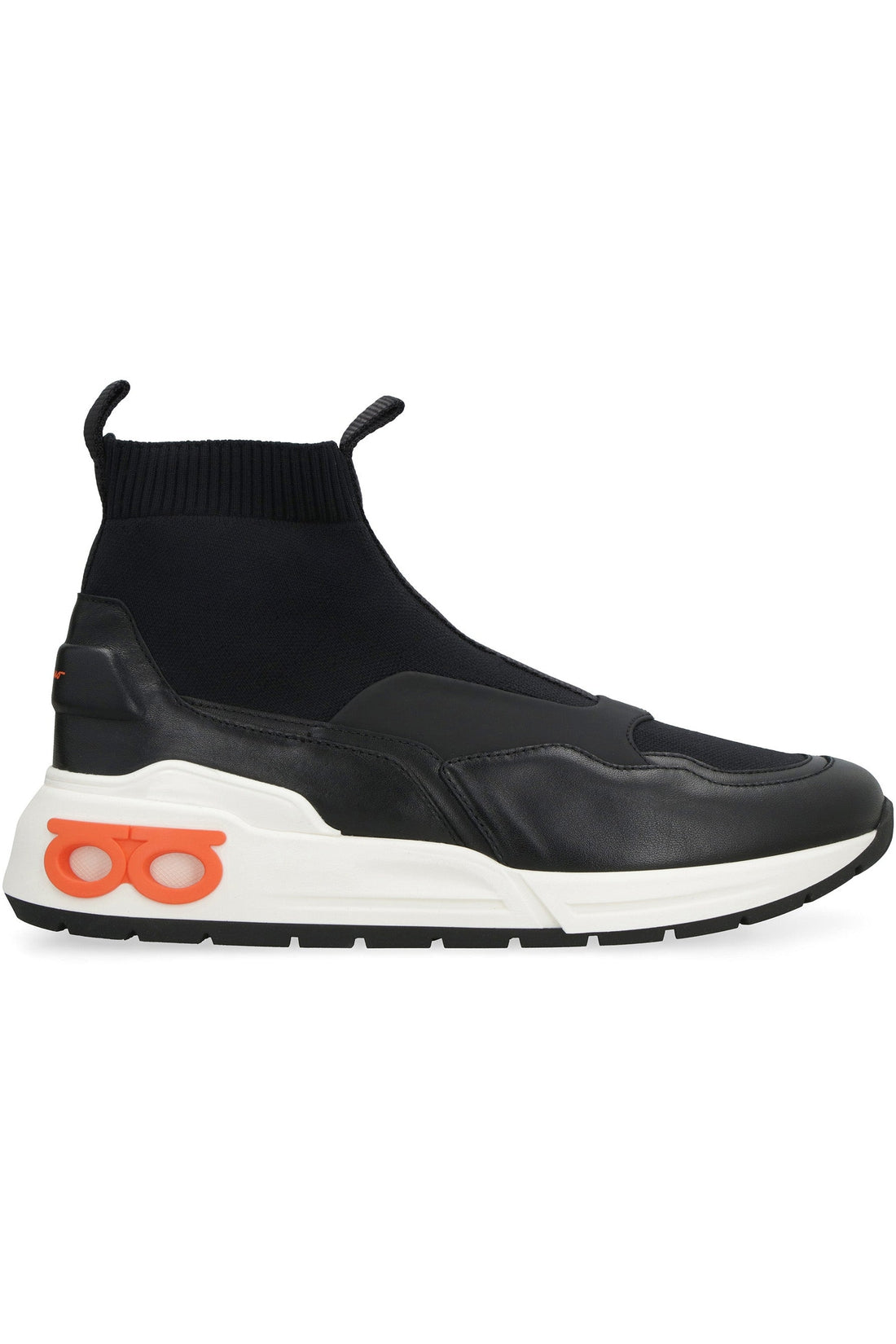FERRAGAMO-OUTLET-SALE-Knitted sock-style sneakers-ARCHIVIST
