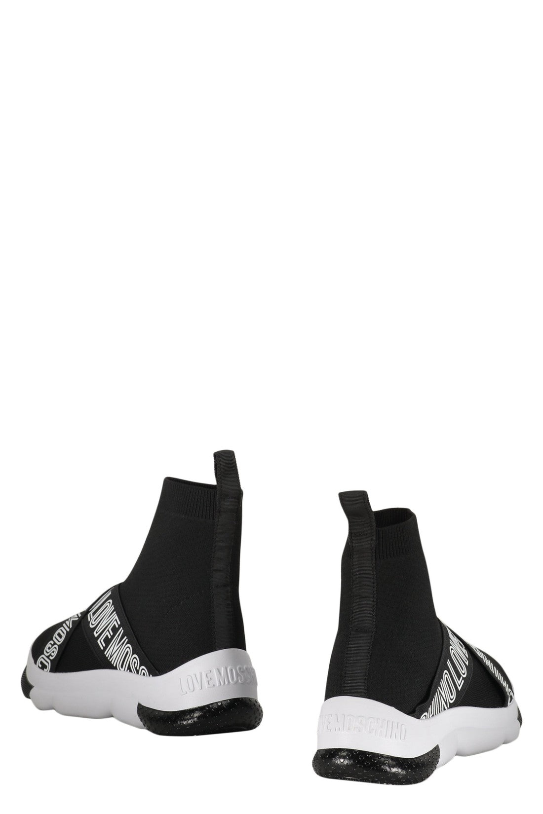 Love Moschino-OUTLET-SALE-Knitted sock-style sneakers-ARCHIVIST