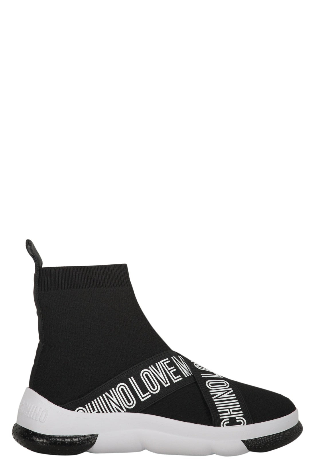 Love Moschino-OUTLET-SALE-Knitted sock-style sneakers-ARCHIVIST