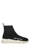 Love Moschino-OUTLET-SALE-Knitted sock-style sneakers-ARCHIVIST