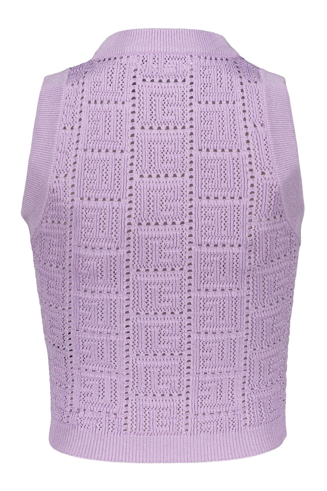 Balmain-OUTLET-SALE-Knitted viscosa-blend top-ARCHIVIST