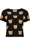 Moschino-OUTLET-SALE-Knitted viscosa-blend top-ARCHIVIST