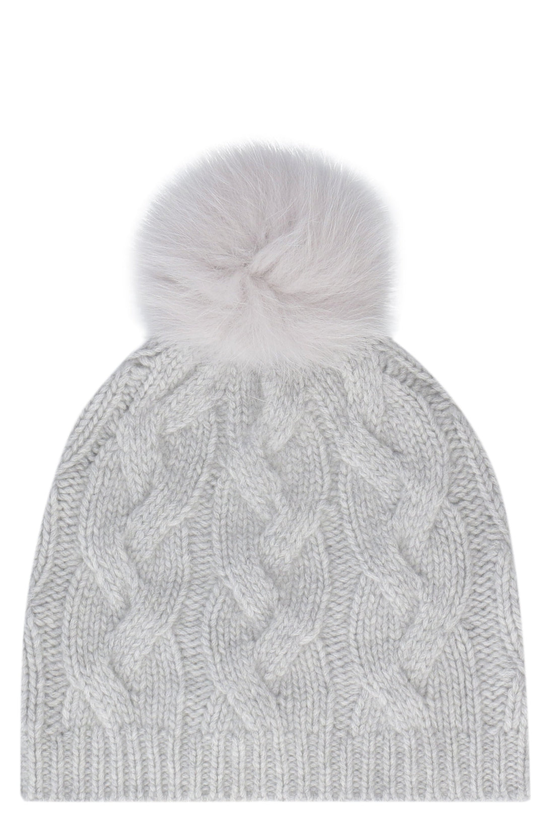 Max Mara-OUTLET-SALE-Knitted wool beanie with pom-pom-ARCHIVIST