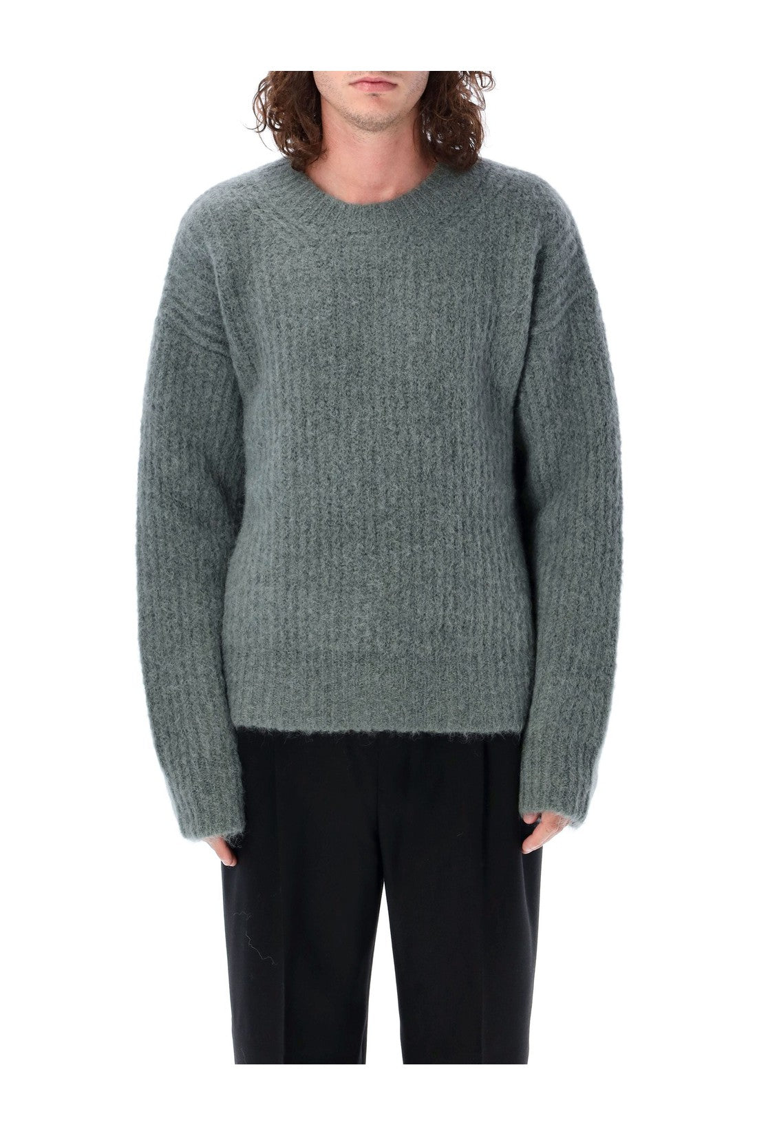 Ami Paris-OUTLET-SALE-Knitwear BEIGE-ARCHIVIST