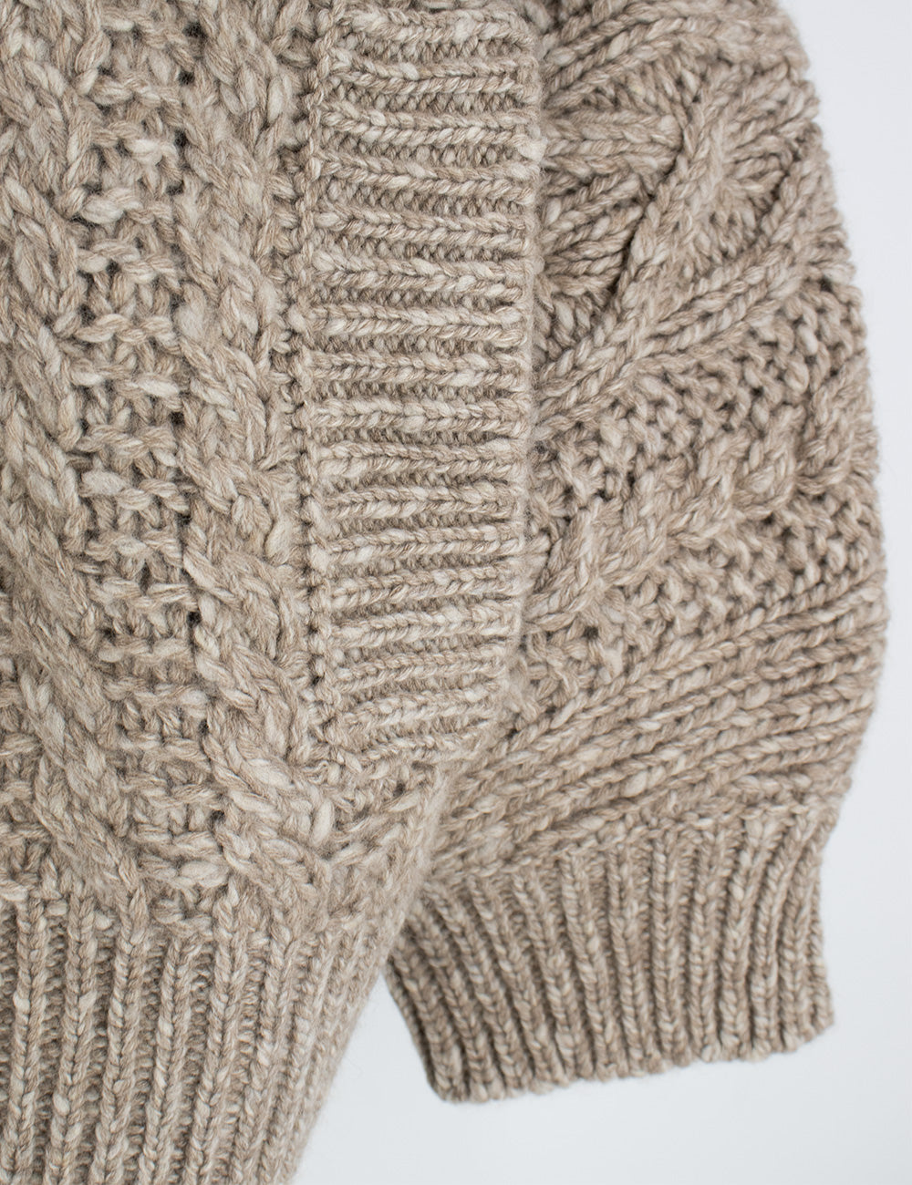 Brunello Cucinelli-OUTLET-SALE-Knitwear BEIGE-ARCHIVIST