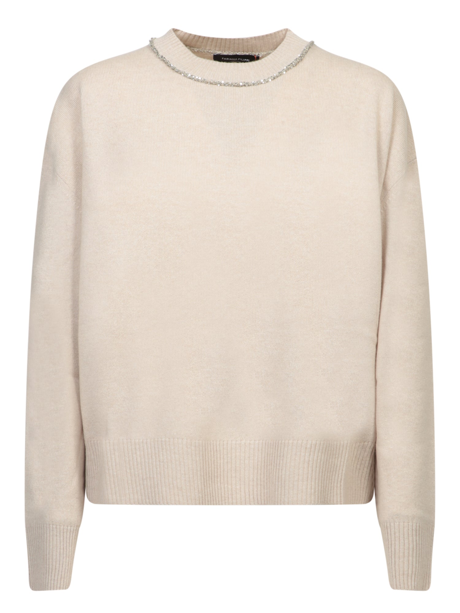 FABIANA FILIPPI-OUTLET-SALE-Knitwear BEIGE-ARCHIVIST