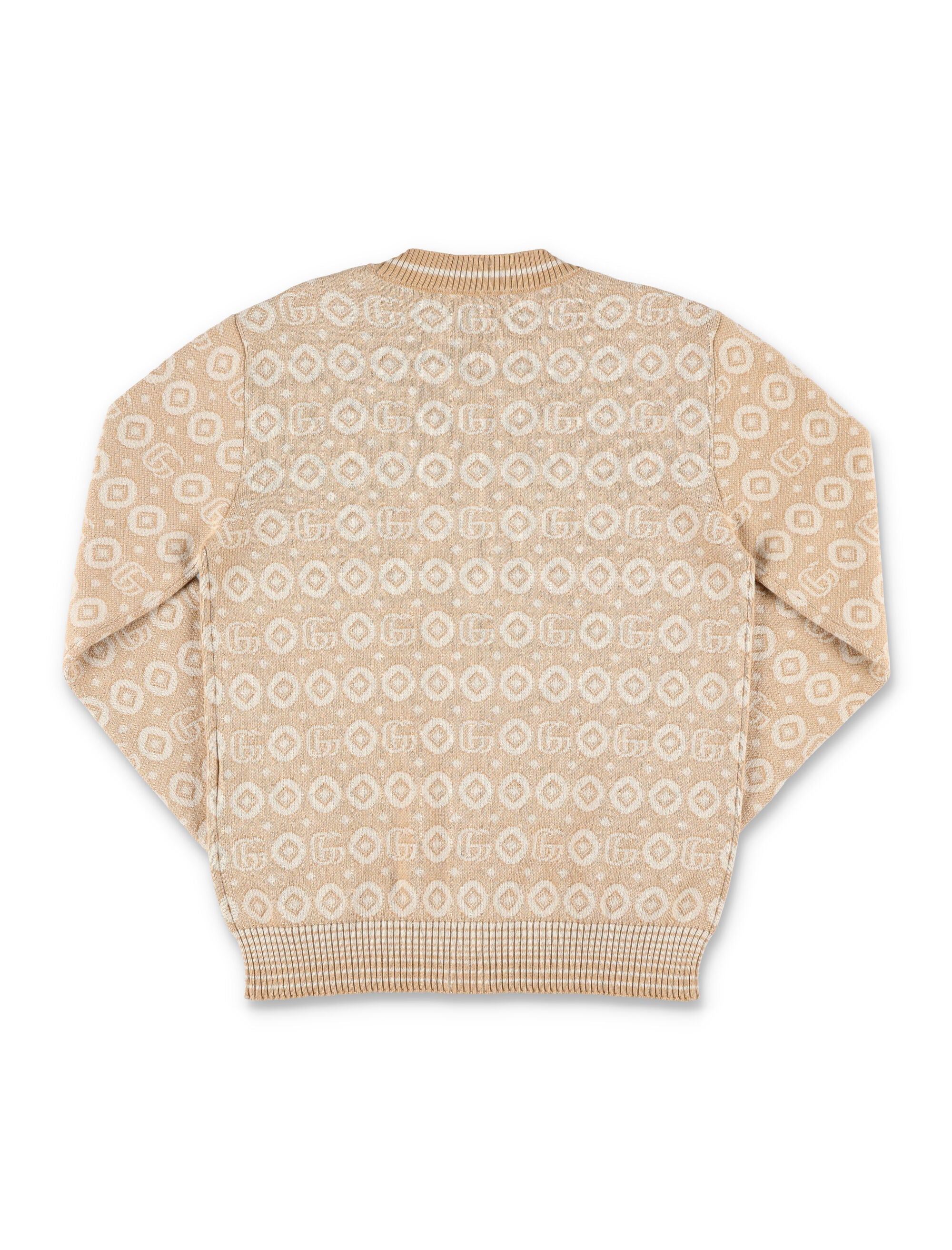 Gucci-OUTLET-SALE-Knitwear BEIGE-ARCHIVIST