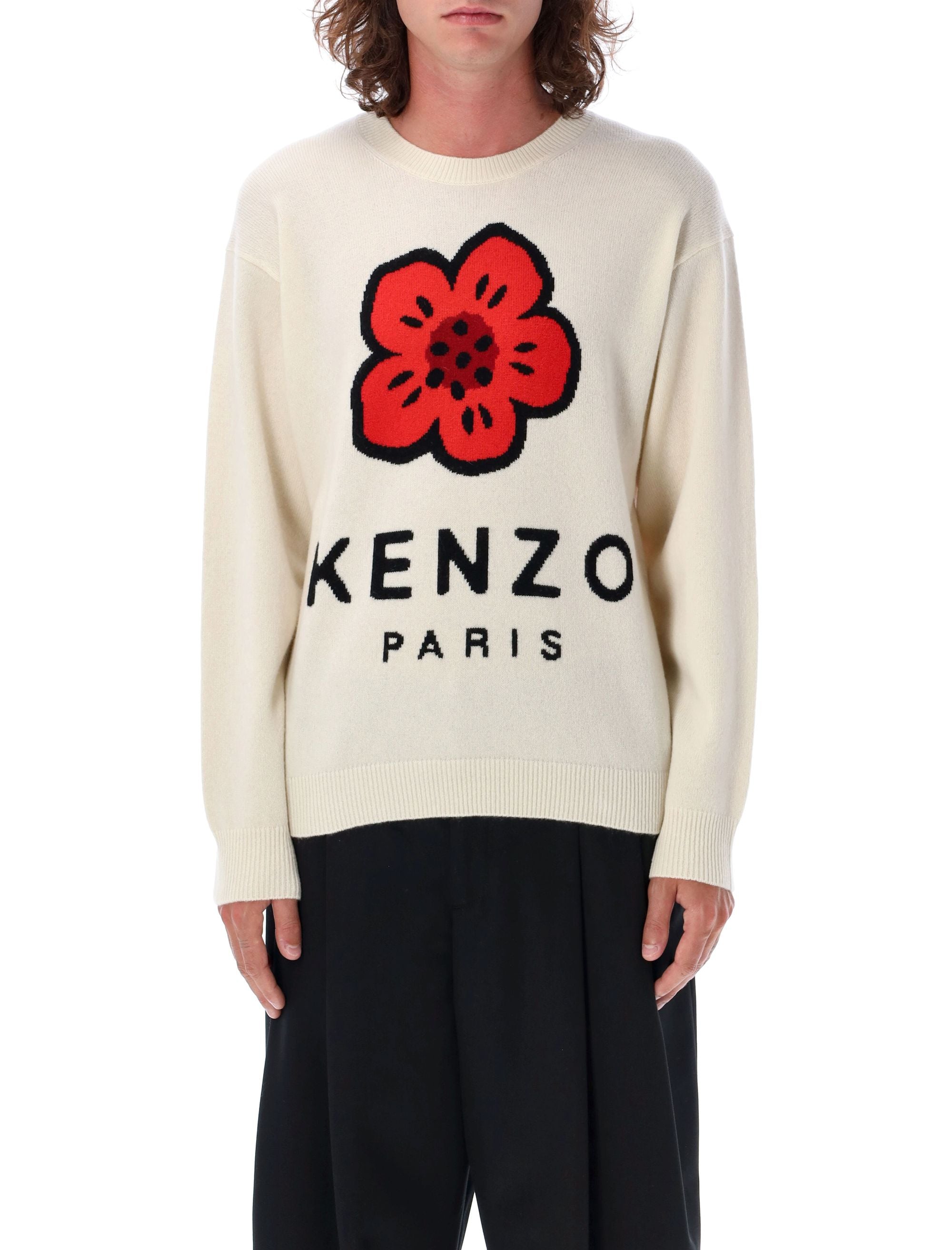 KENZO KIDS-OUTLET-SALE-Knitwear BEIGE-ARCHIVIST