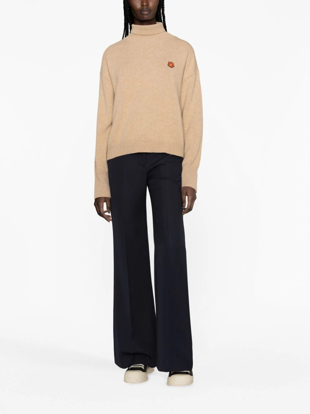 KENZO-OUTLET-SALE-Knitwear BEIGE-ARCHIVIST