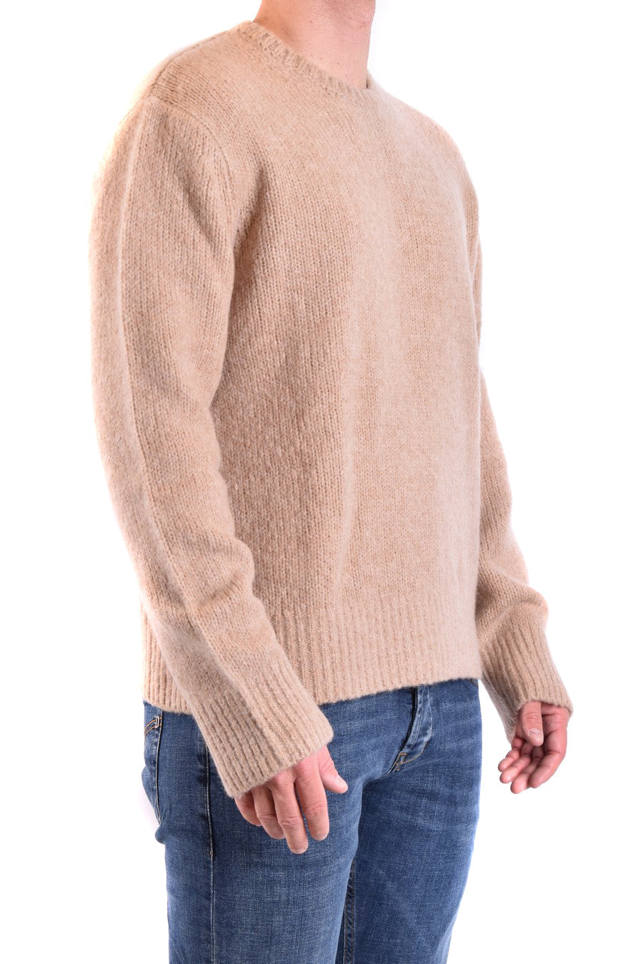 Neil Barrett-OUTLET-SALE-Knitwear BEIGE-ARCHIVIST